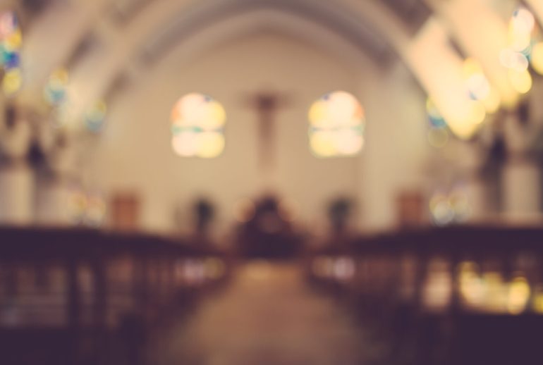 Church,Interior,Blur,Abstract,Background